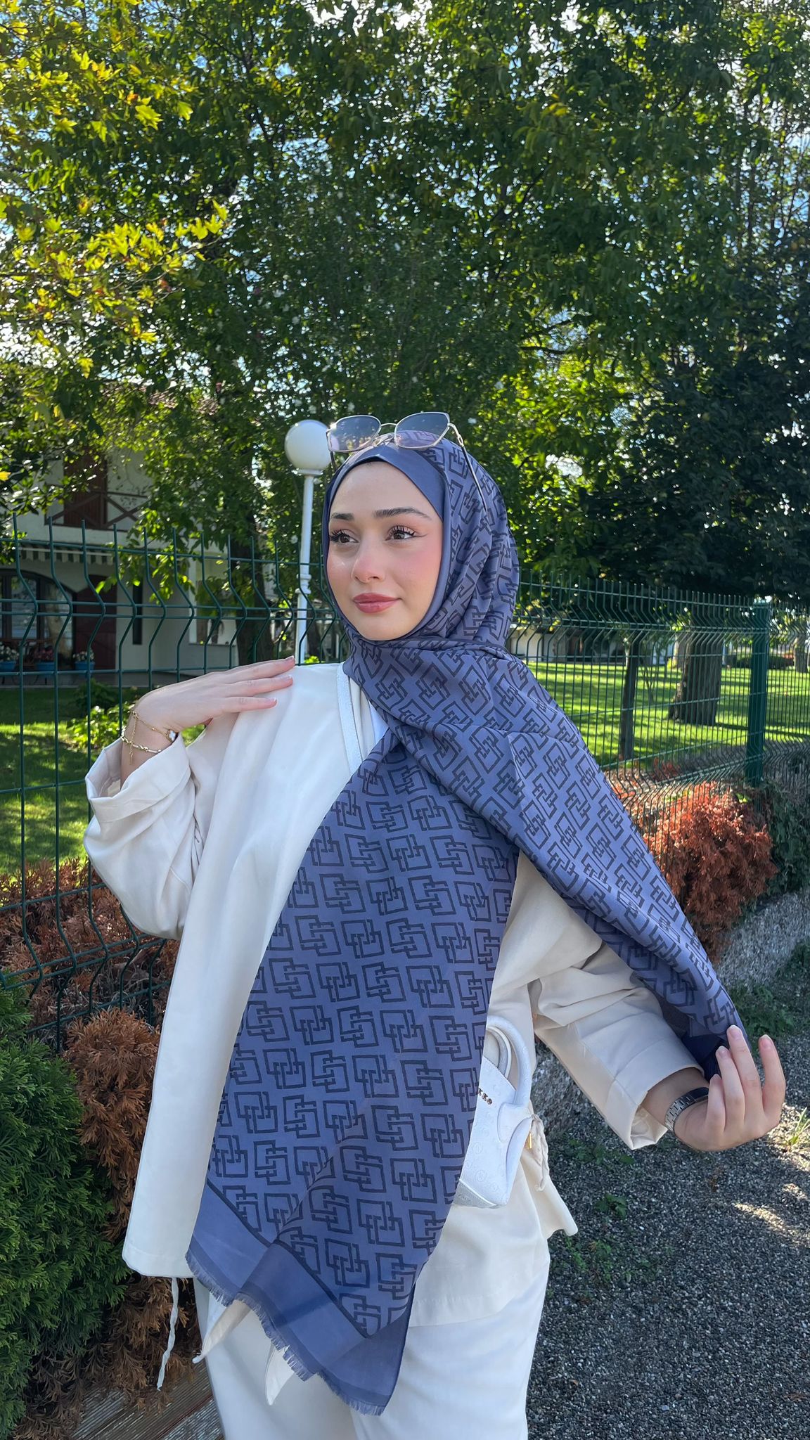 pamuk ipek şal