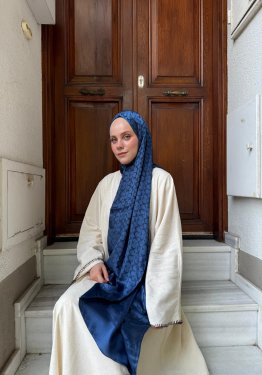 Çift Taraflı Pamuk İpek Şal