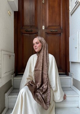 Çift Taraflı Pamuk İpek Şal