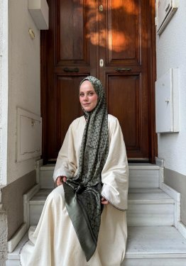 Çift Taraflı Pamuk İpek Şal